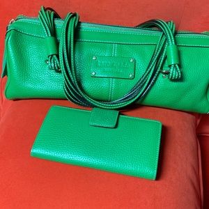 Kate Spade handbag and checkbook